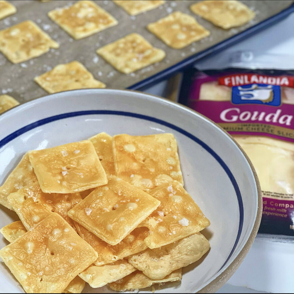 How to Make Gouda Crackers Video Recipe The Feedfeed
