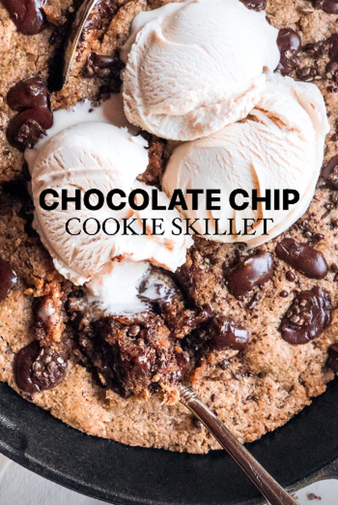 Vegan Cookie Skillet by livingwellwithnic Quick & Easy Recipe The
