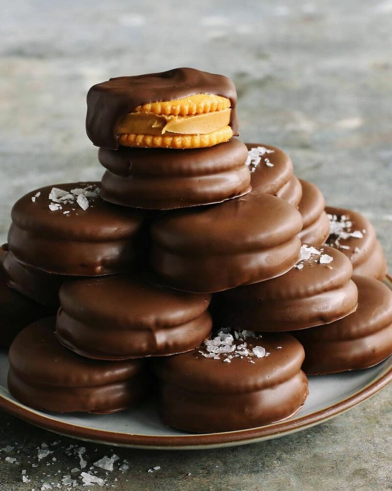 Chocolate & Peanut Butter Ritz Cookies Recipe The Feedfeed