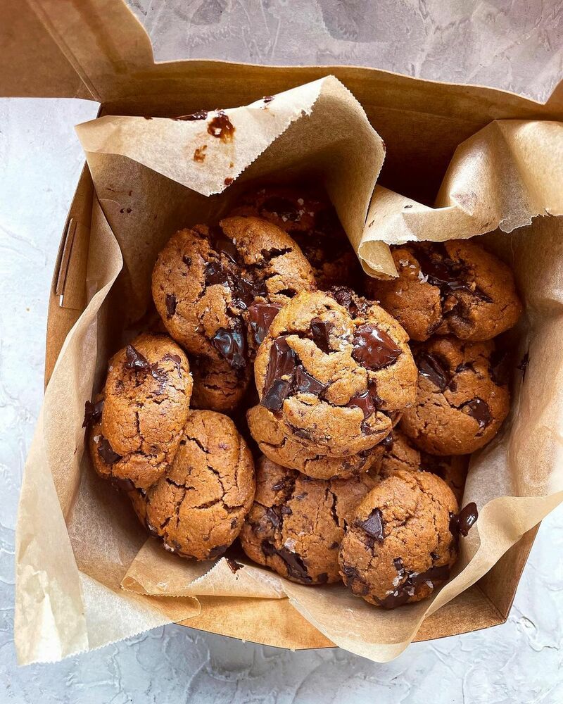 Flourless Almond Butter Chocolate Chunk Cookies Recipe The Feedfeed