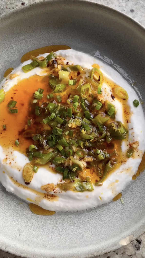 Sizzling Scallion Chili Garlic Dip by kulas_kitchen1 Quick & Easy