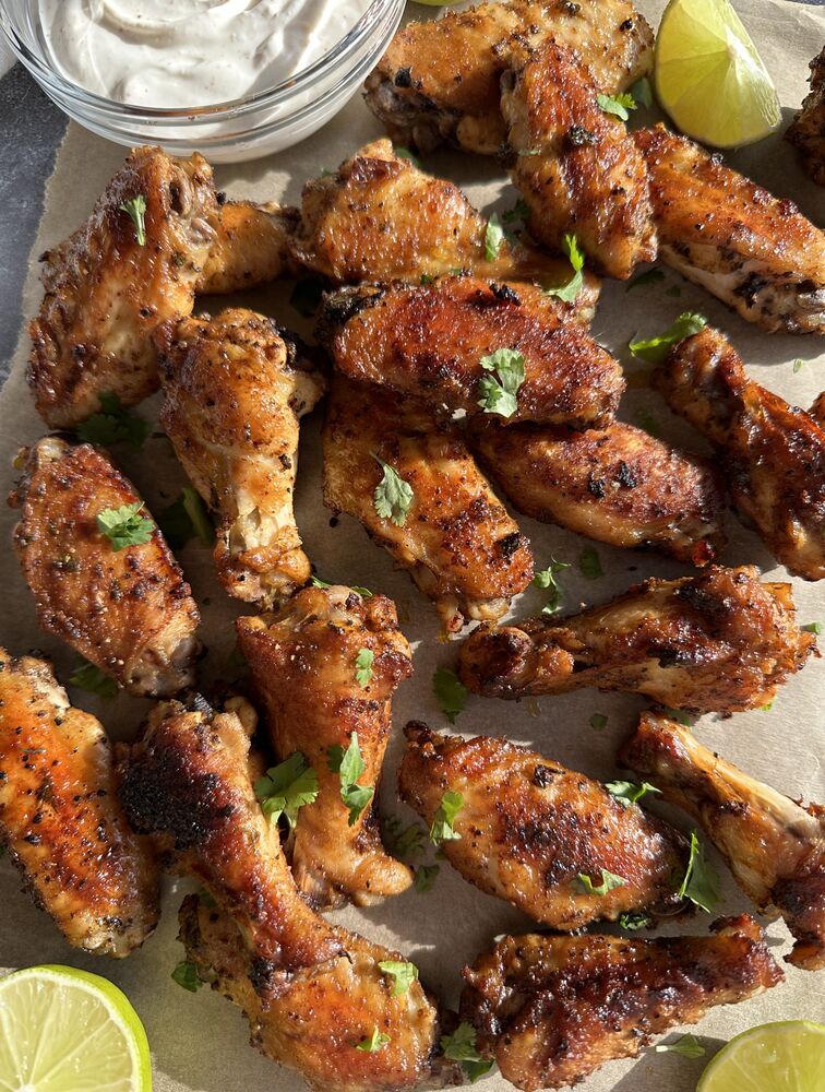 Chili Lime Chicken Wings Recipe The Feedfeed