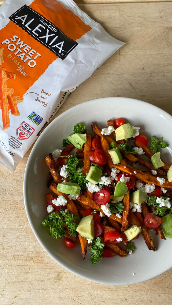 Trader Joe's Recipe: Loaded Sweet Potato Fries – The Dinner Shift