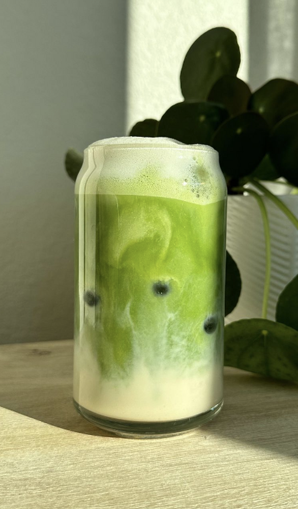 Vanilla Mint Matcha Latte Recipe The Feedfeed