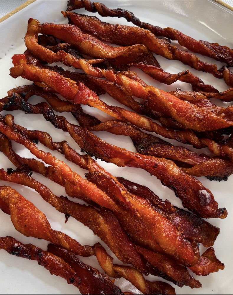 Spicy Candied Bacon Twists Recipe The Feedfeed