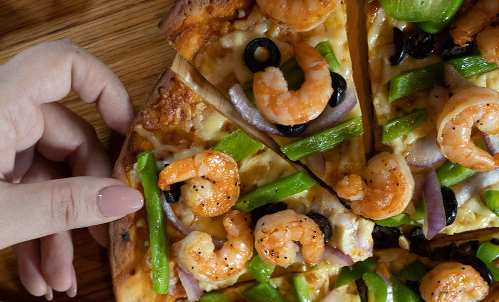 Shrimp Pizza by delpacifico167 | Quick & Easy Recipe | The Feedfeed