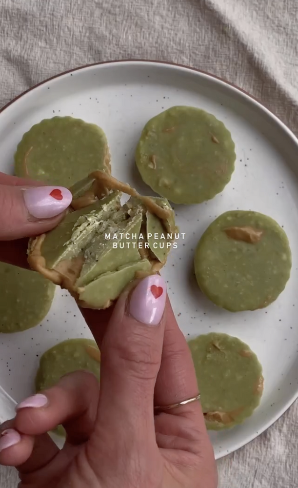 Matcha Peanut Butter Cups by whatrobineats | Quick & Easy Recipe | The ...