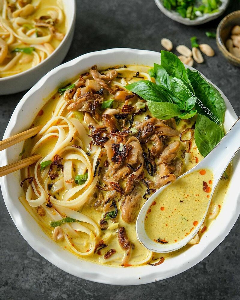 Vegan Peanut Satay Noodle Soup Recipe The Feedfeed