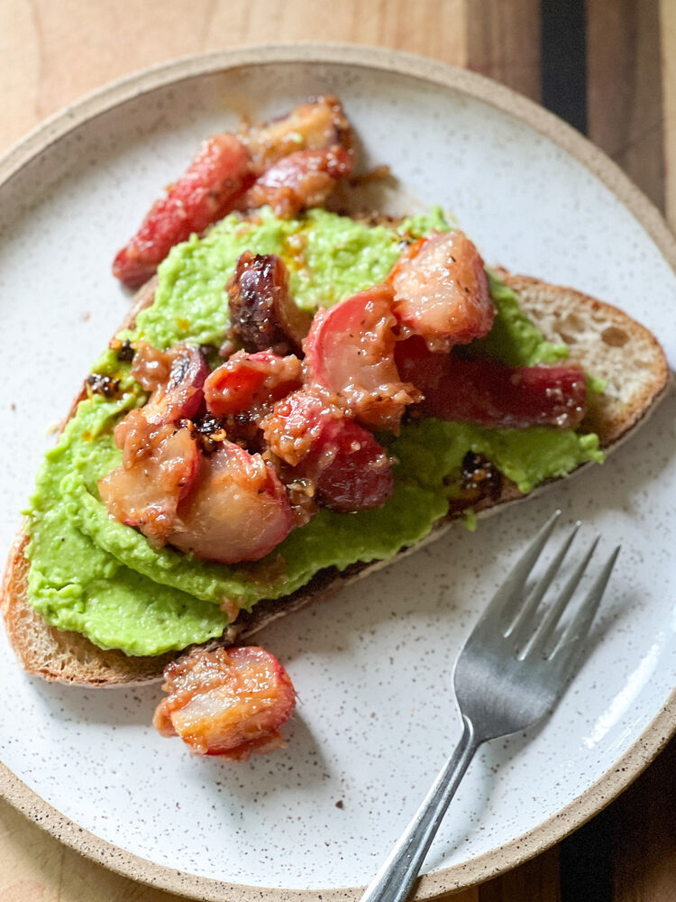 Smashed Avocado Toast - The Home Cook's Kitchen