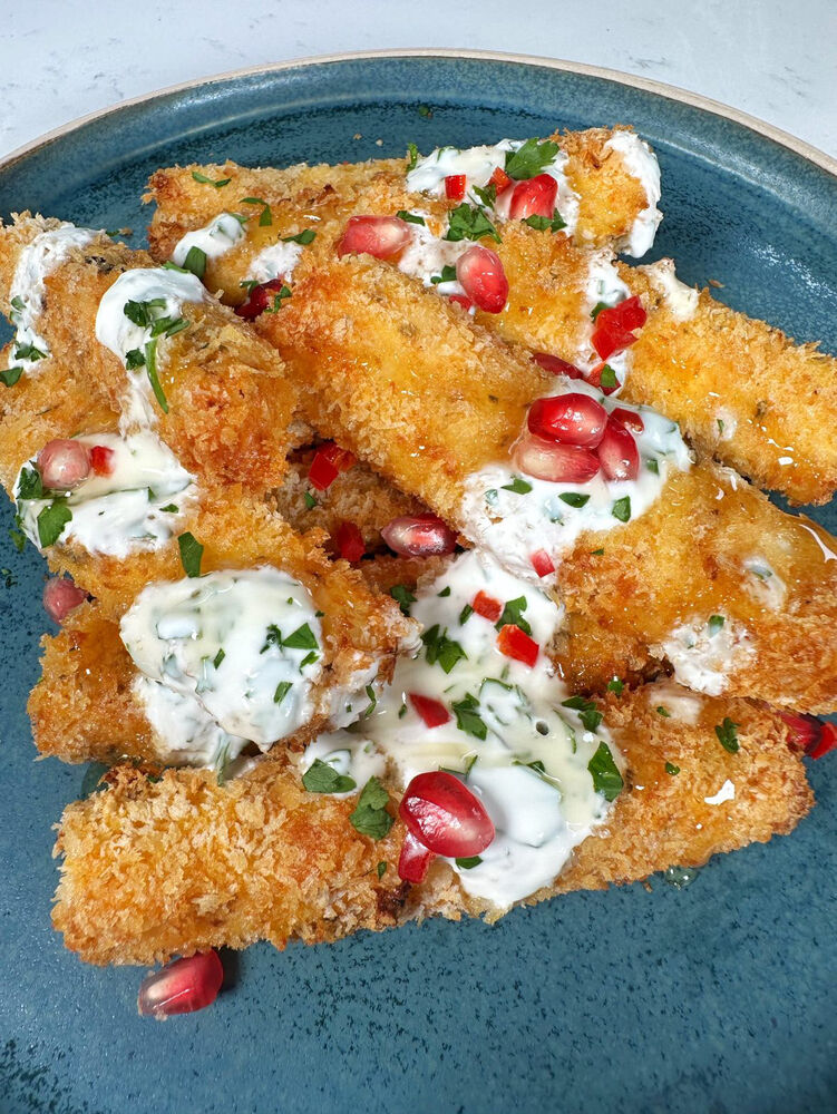 Air Fried Halloumi Fries Recipe The Feedfeed