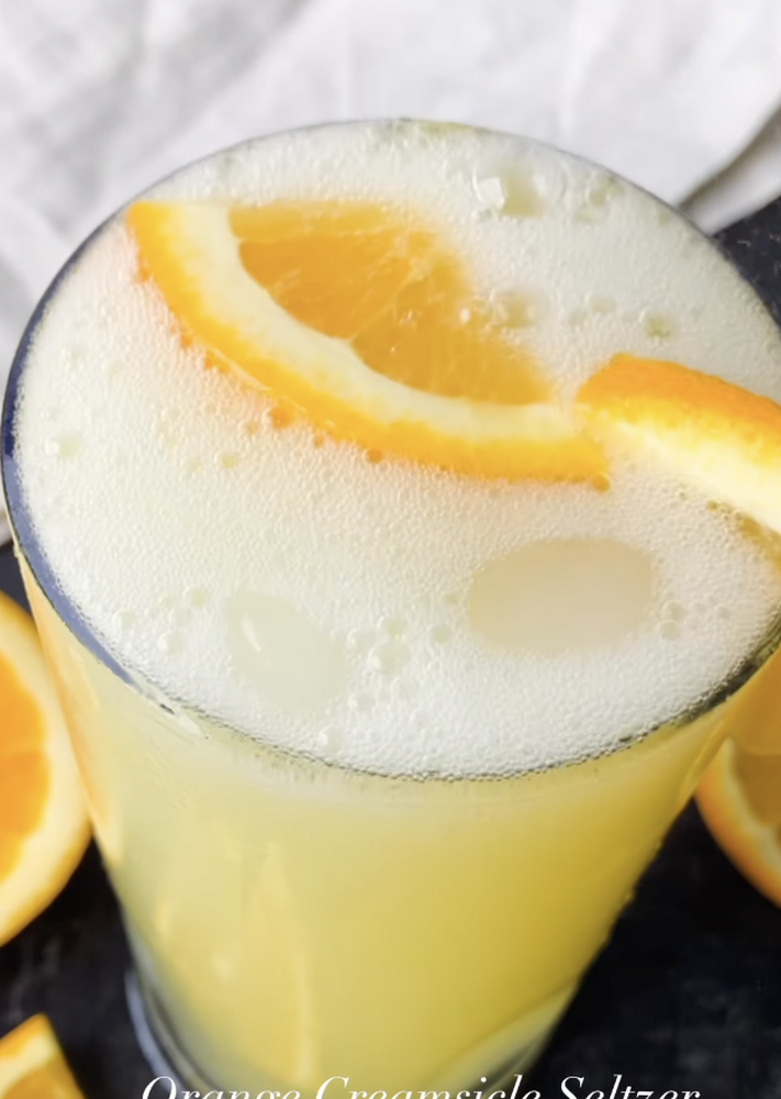 Orange Creamsicle Seltzers Recipe The Feedfeed