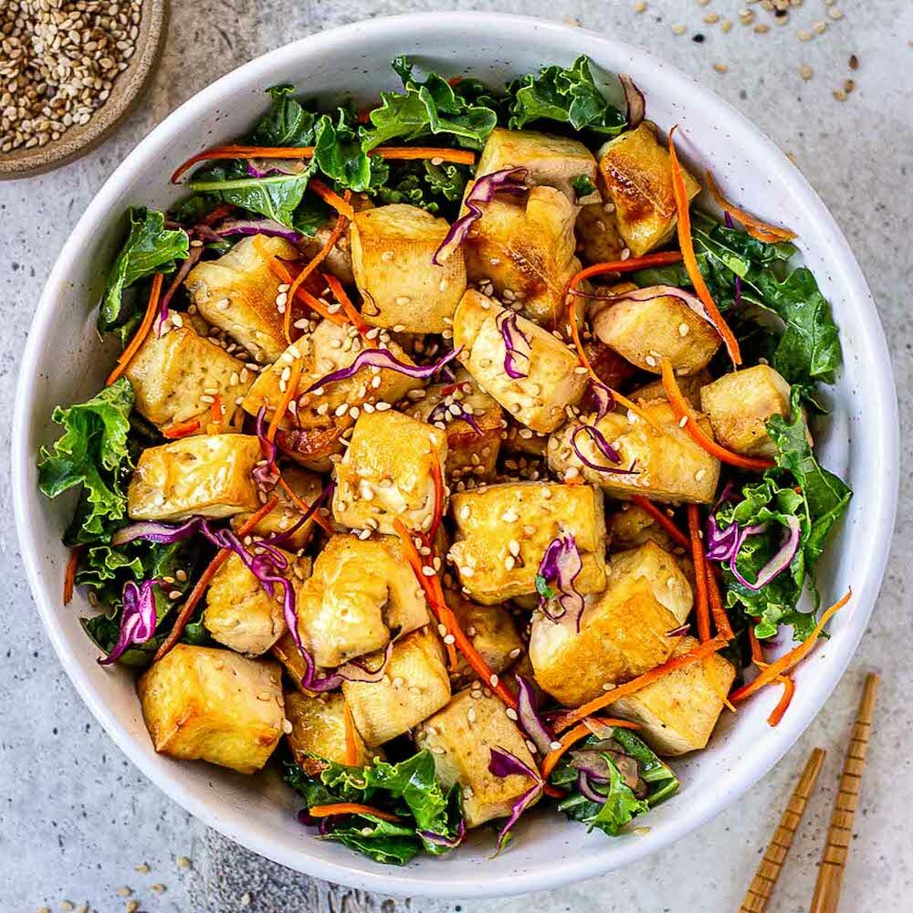 How to Make Crispy Tofu (no fry) Recipe | The Feedfeed