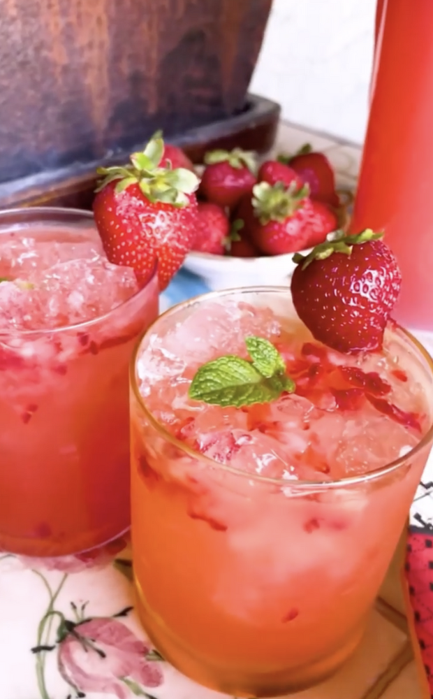 MexicanStyle Strawberry Lemonade Recipe The Feedfeed