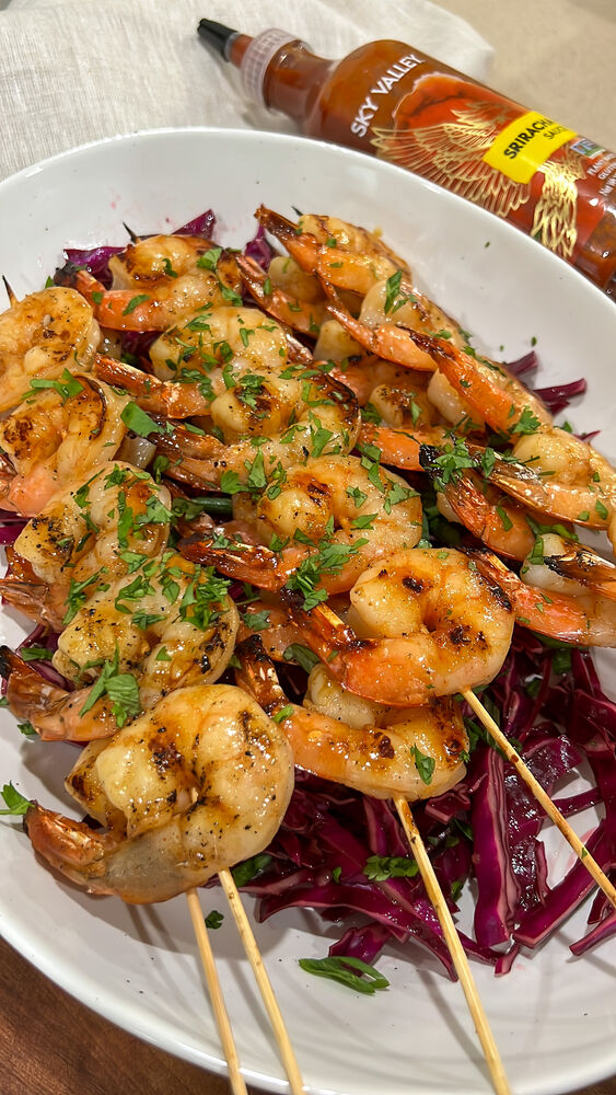 Honey bbq clearance shrimp