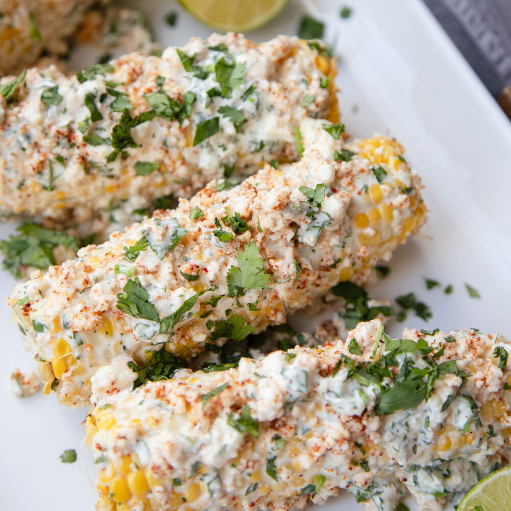 Traeger Mexican Street Corn (Elote) by hangryeconomist Quick & Easy