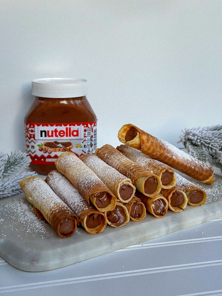 Waffle Tubes with Nutella®