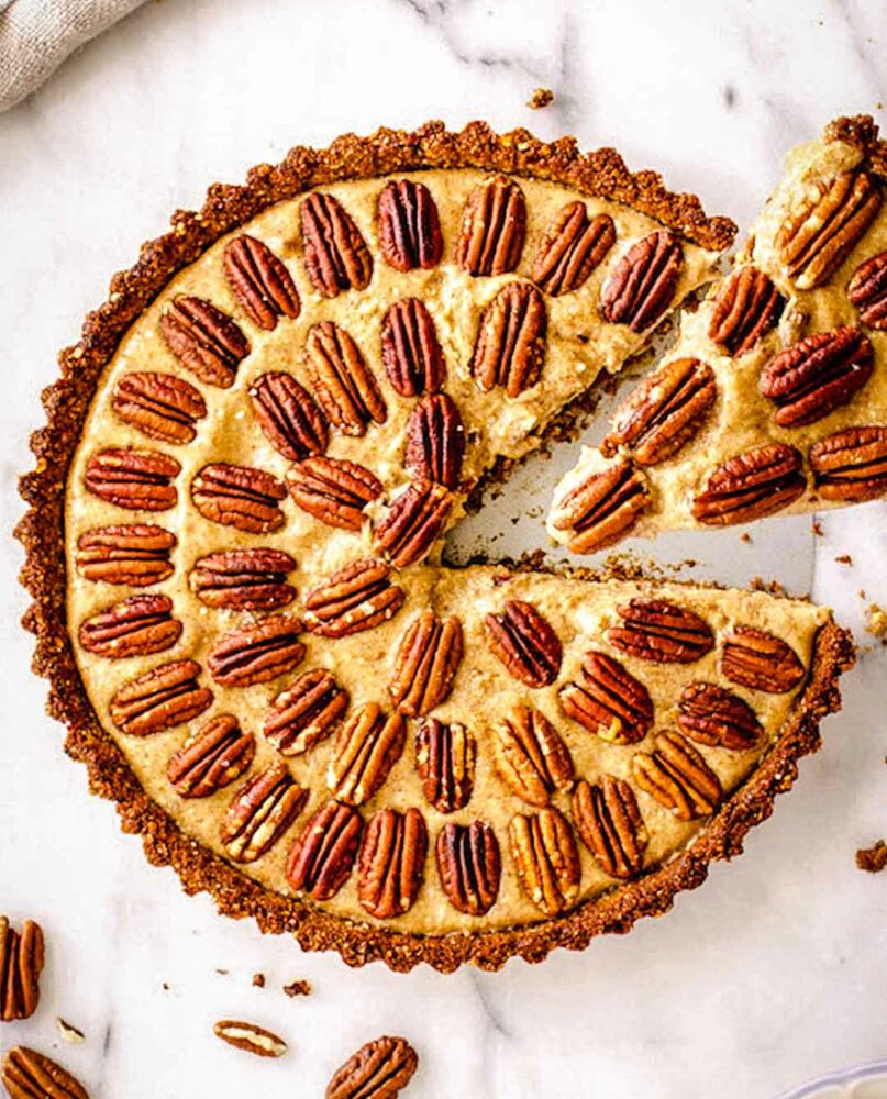 VEGAN PECAN PIE (GLUTENFREE) Recipe The Feedfeed