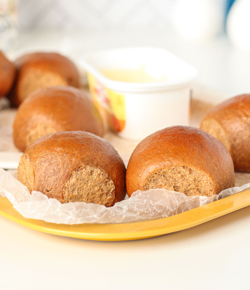 Molasses Brown Bread Rolls by bakesandblunders Quick & Easy Recipe