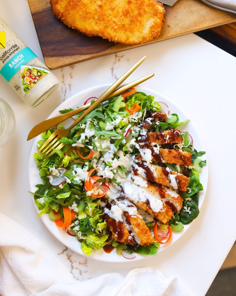 Crispy Barbecue Chicken Salad