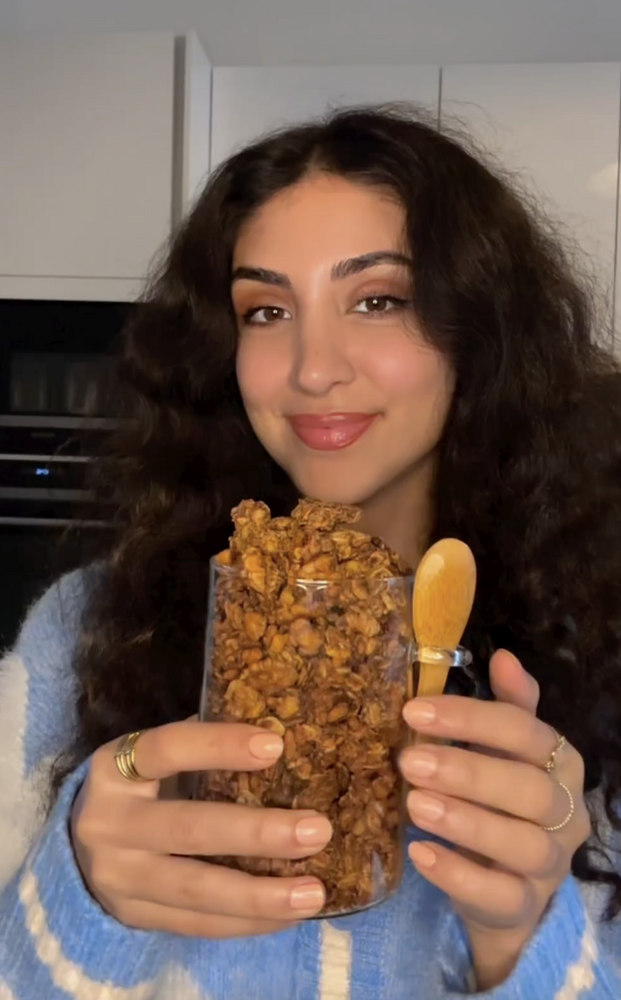 One Bowl Banana Granola Recipe The Feedfeed