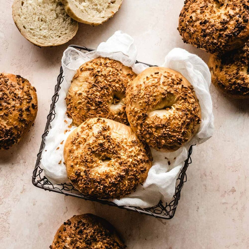 Homemade Onion Bagels Recipe Ready in 3 Hours Recipe The Feedfeed