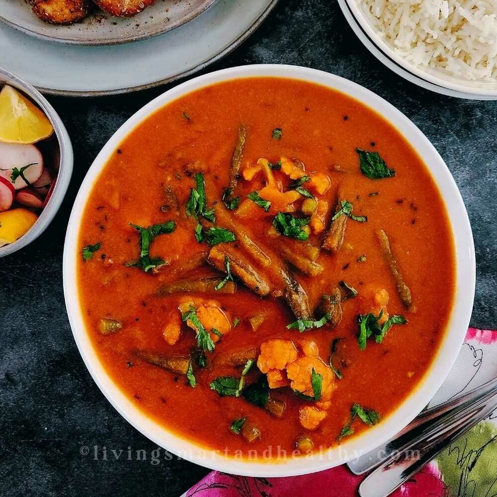 Sindhi Kadhi | Vegan Curry with Vegetables Recipe | The Feedfeed