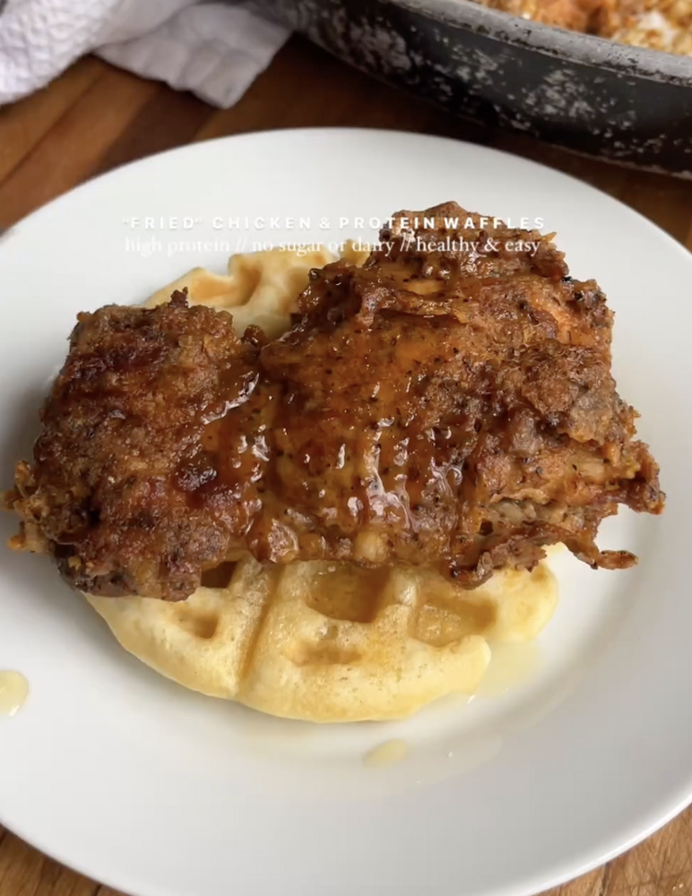 Buttermilk Fried Chicken And Waffles Recipe The Feedfeed