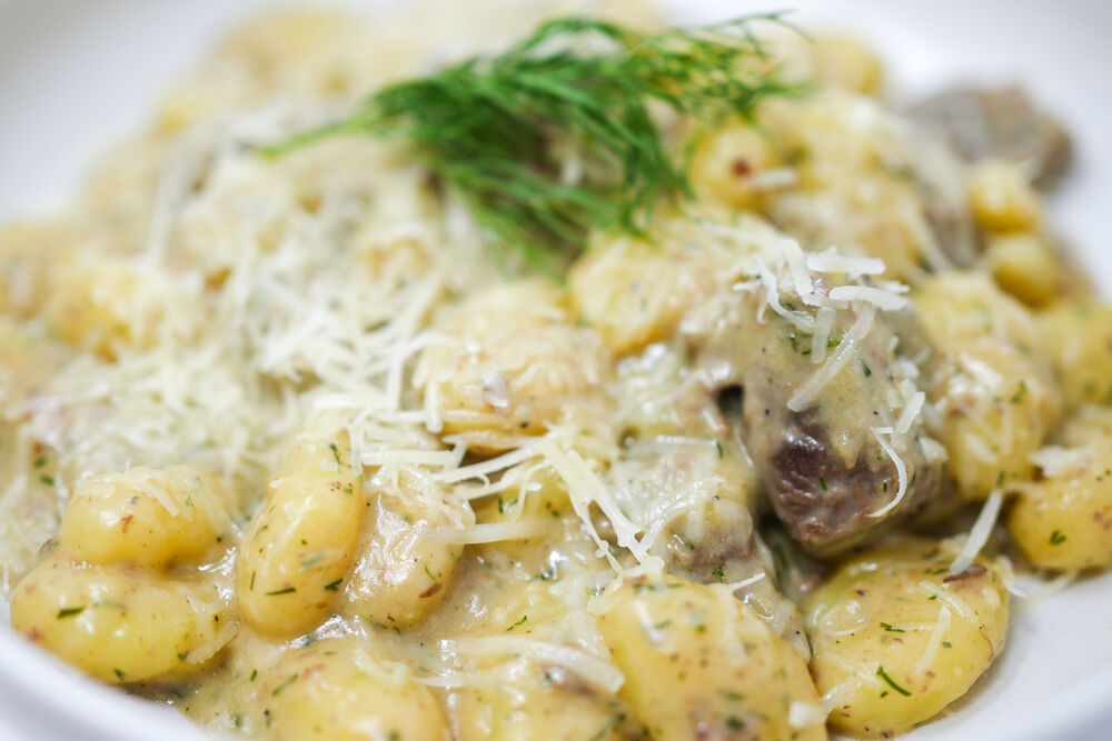 Rustic SlowCooked Lamb Gnocchi with Dill Cream Sauce Recipe The Feedfeed