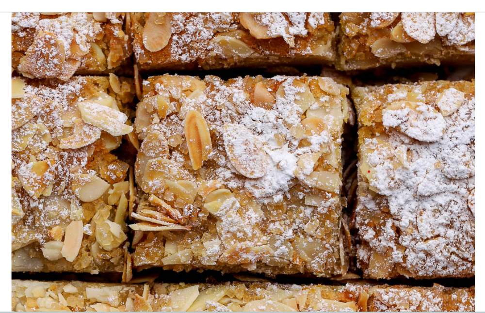 Almond Croissant Blondies Recipe | The Feedfeed