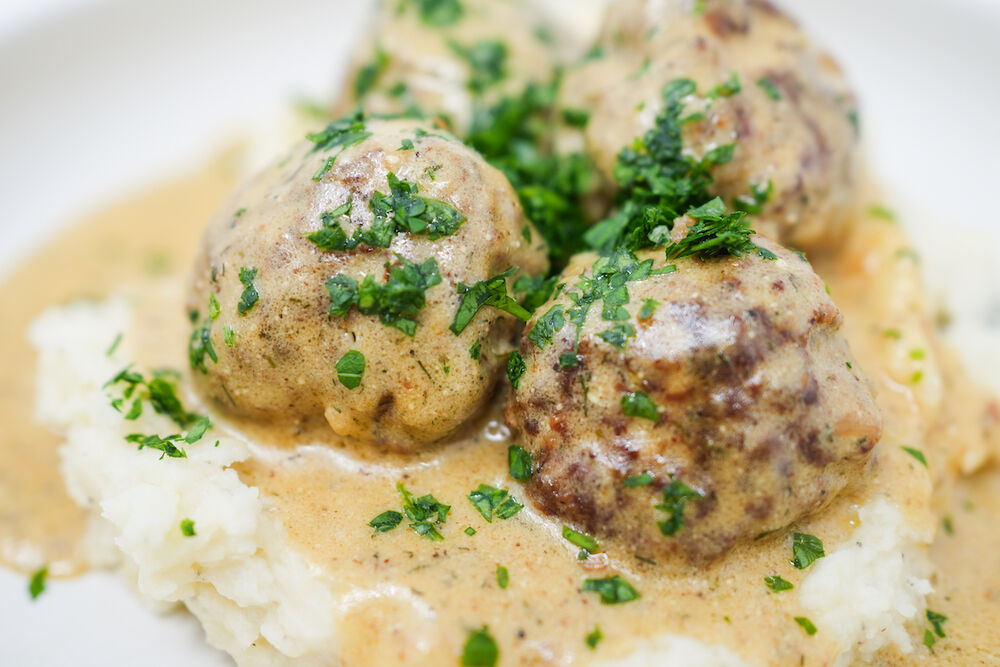 Creamy Dill Swedish Meatballs Recipe The Feedfeed 5740