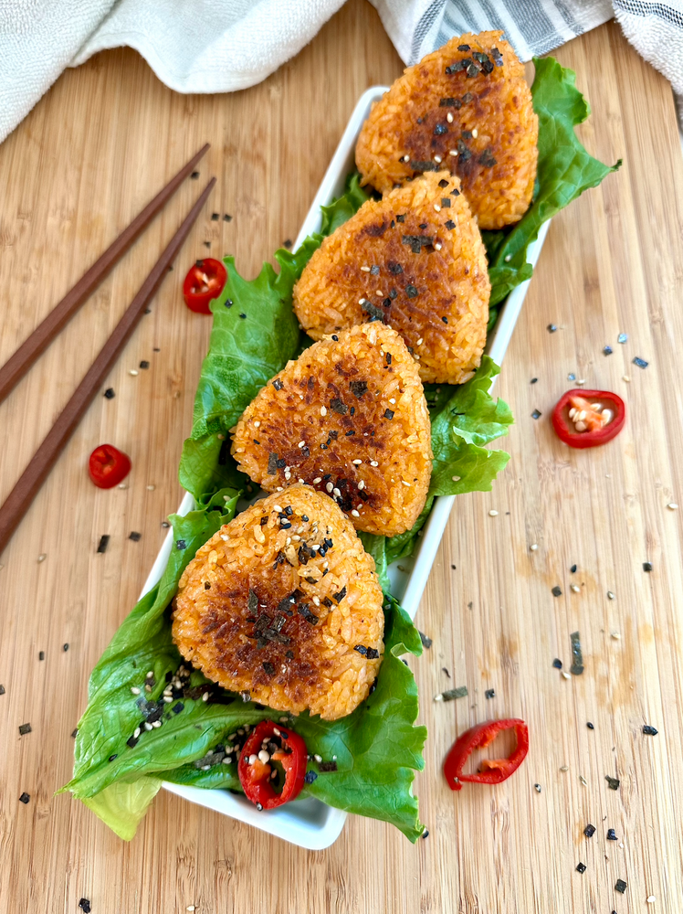 Red Curry Rice Balls with Cheese Recipe | The Feedfeed