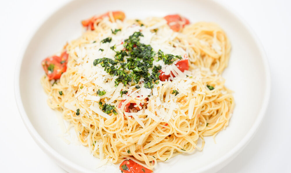 Brown Butter Garlic Angel Hair Recipe The Feedfeed