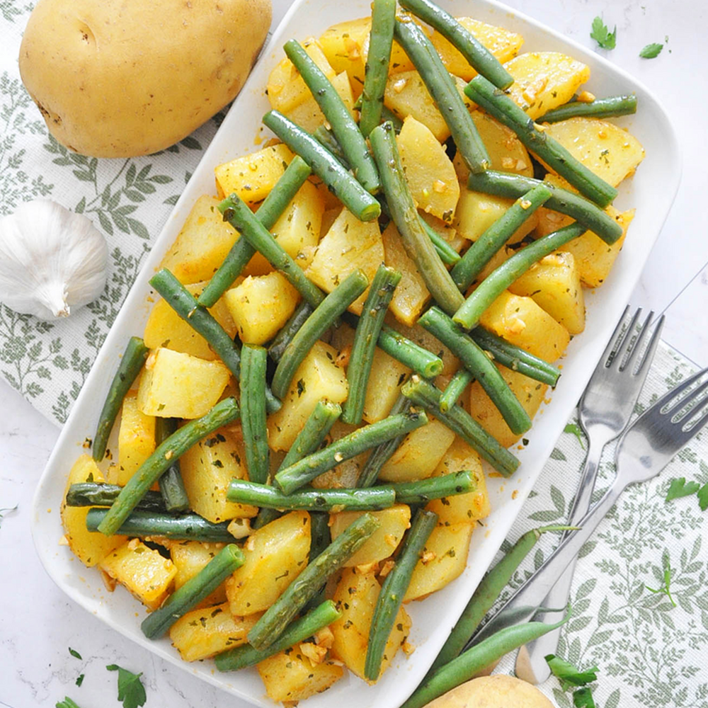 Triangular Beans Spanish Green Beans and Potatoes | One of Spain’s most Iconic Dishes ...