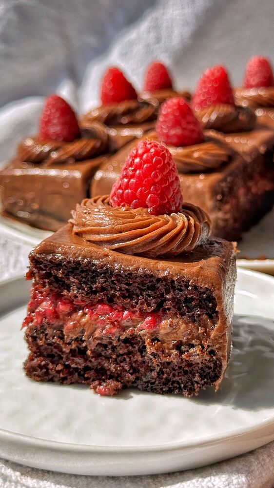 Chocolate Raspberry Cake Recipe | The Feedfeed
