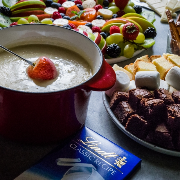 White chocolate fondue by husbandsthatcook, Eagle Rock, California