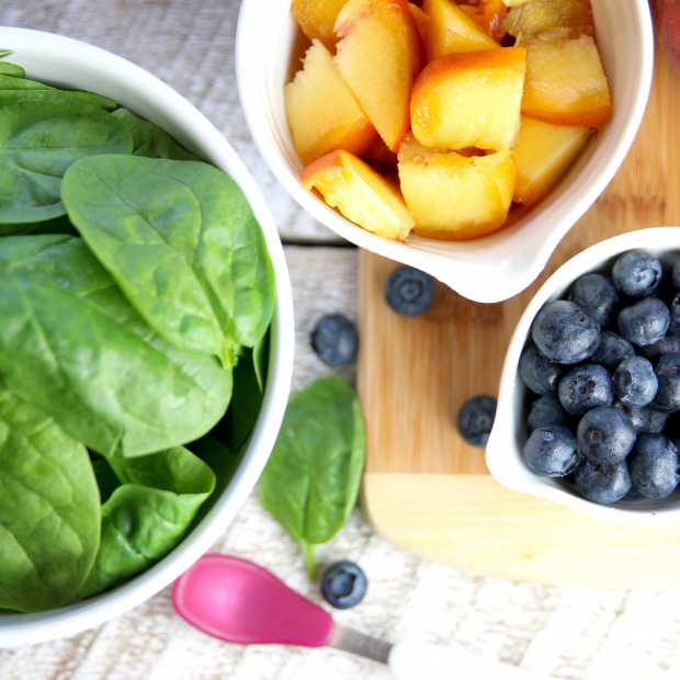 Blueberry Spinach Baby Food by sweetpillarfood, The Feedfeed