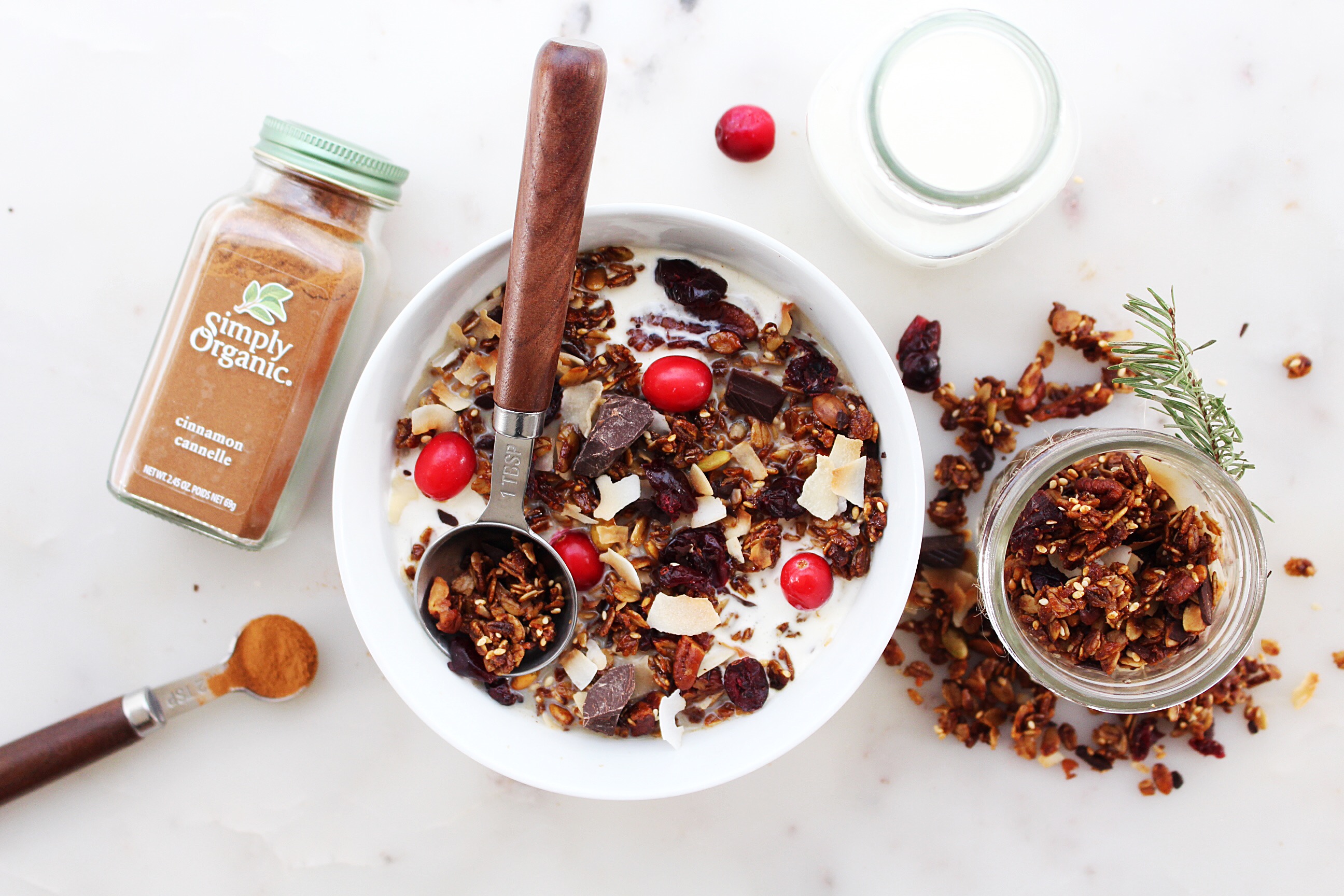 Olive Oil Granola by kevmasse, New York City The Feedfeed