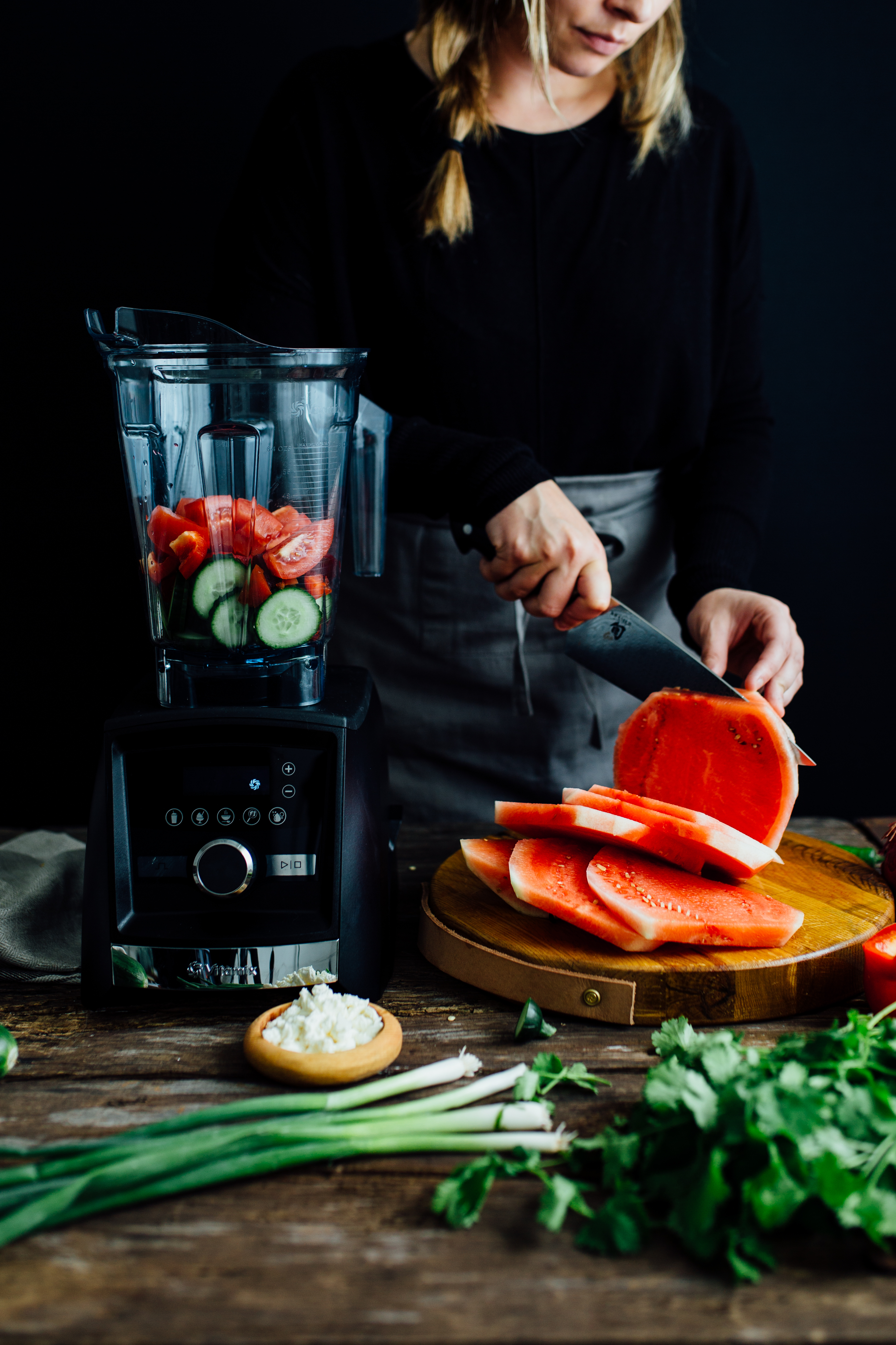 Watermelon Gazpacho by Ashleigh Amoroso , Austin, TX The Feedfeed
