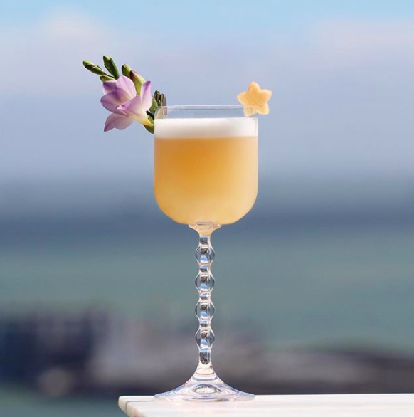 Elderflower Cantaloupe Pisco Cocktail Recipe The Feedfeed