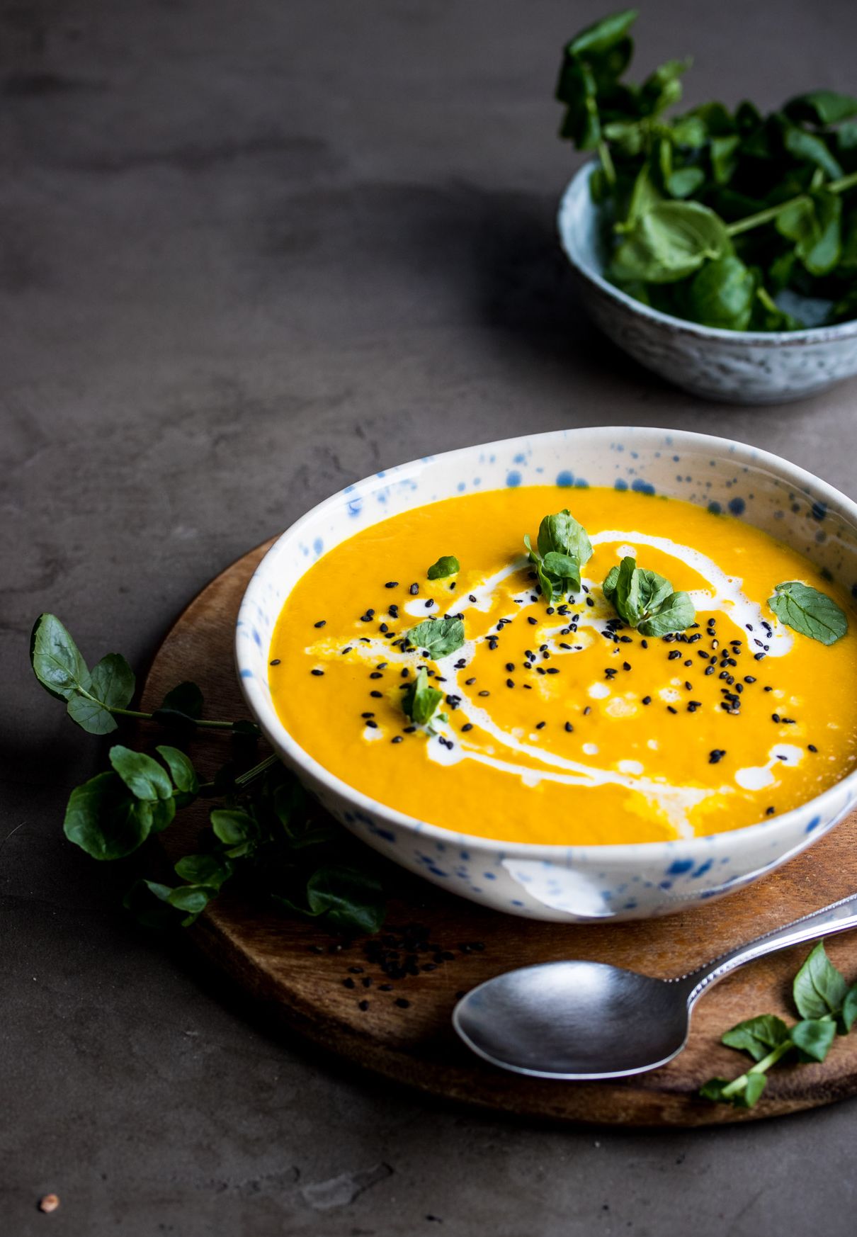 Warming Carrot Ginger And Turmeric Soup Recipe | The Feedfeed