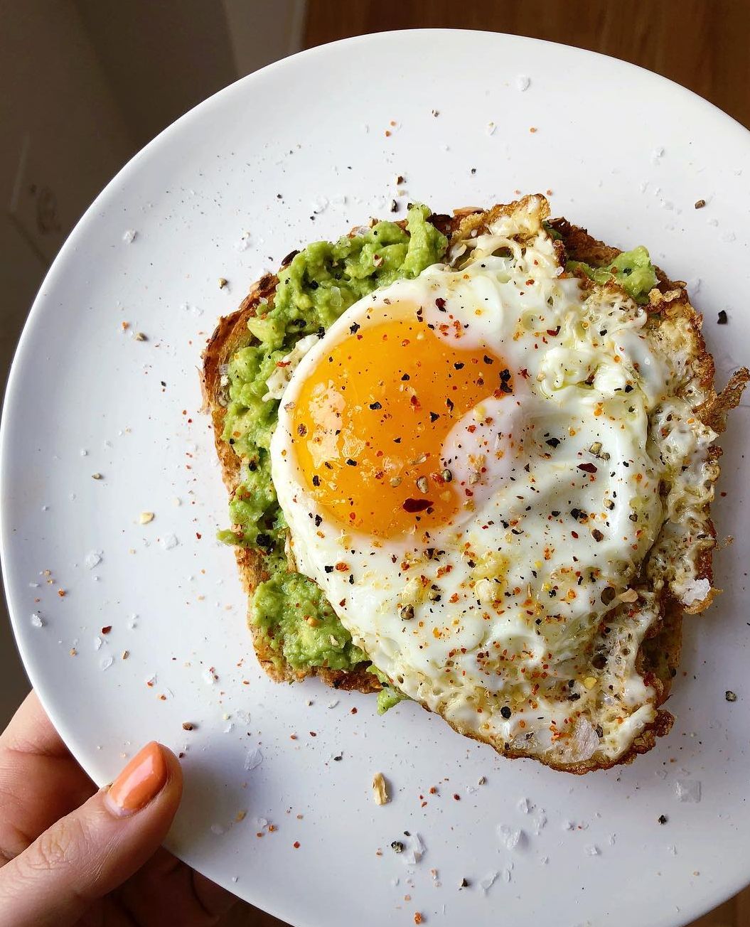 Fried Eggs On Toast