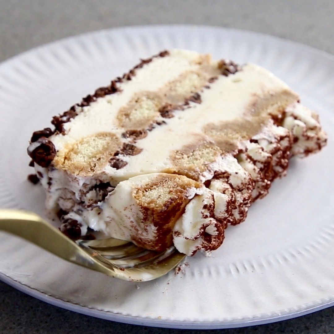 Tiramisu Style Ice Cream Cake By Thefeedfeed Quick Easy Recipe The Feedfeed