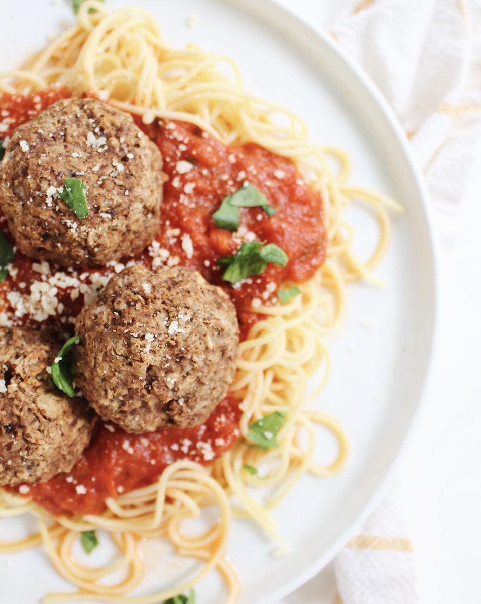 Meatless ChickpeaWalnut Meatballs Recipe The Feedfeed