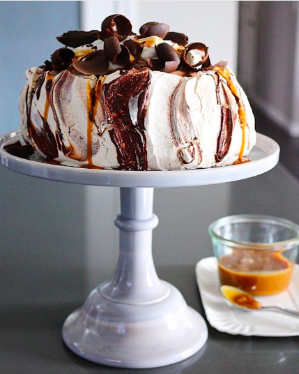 Flourless Chocolate Cake with Meringue - Once Upon a Chef