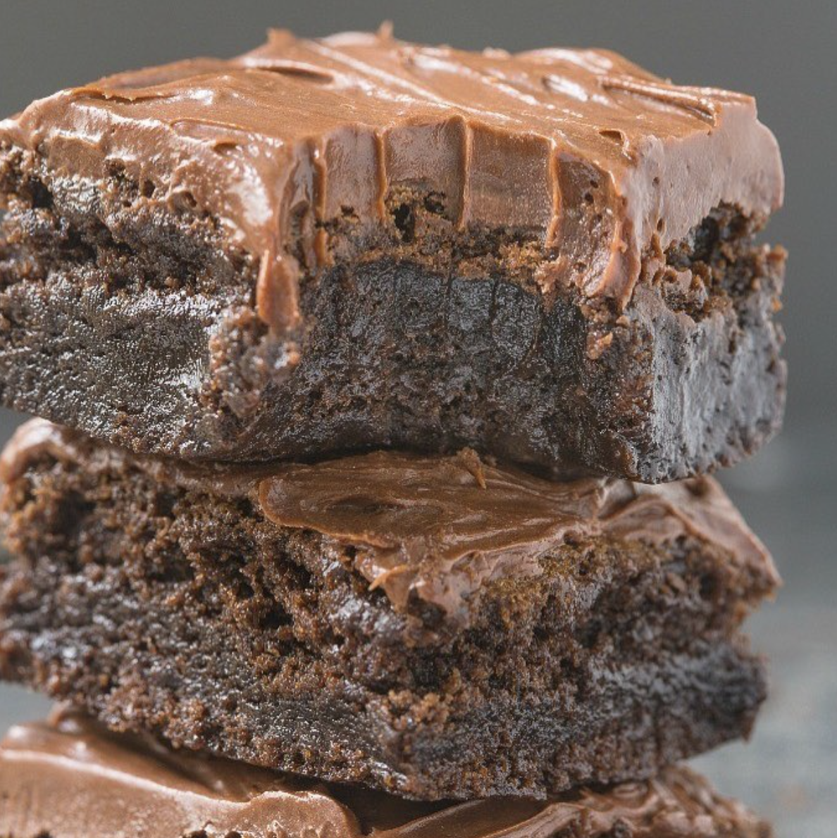 Super Fudgy Brownies With Thick Chocolate Frosting Recipe | The Feedfeed