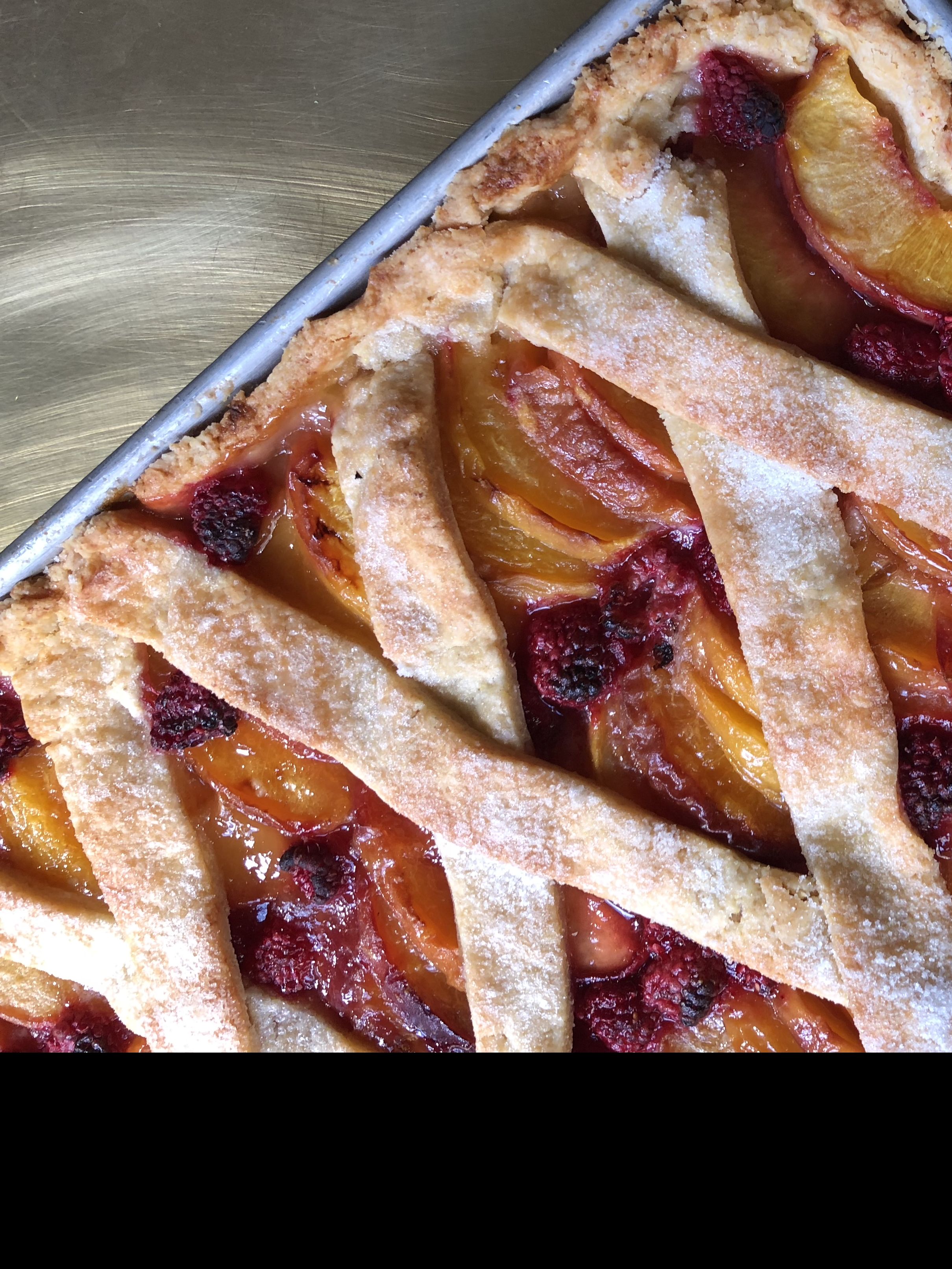 Cherry Strawberry And Raspberry Pinwheel Slab Pie Recipe By Jo Harrington The Feedfeed