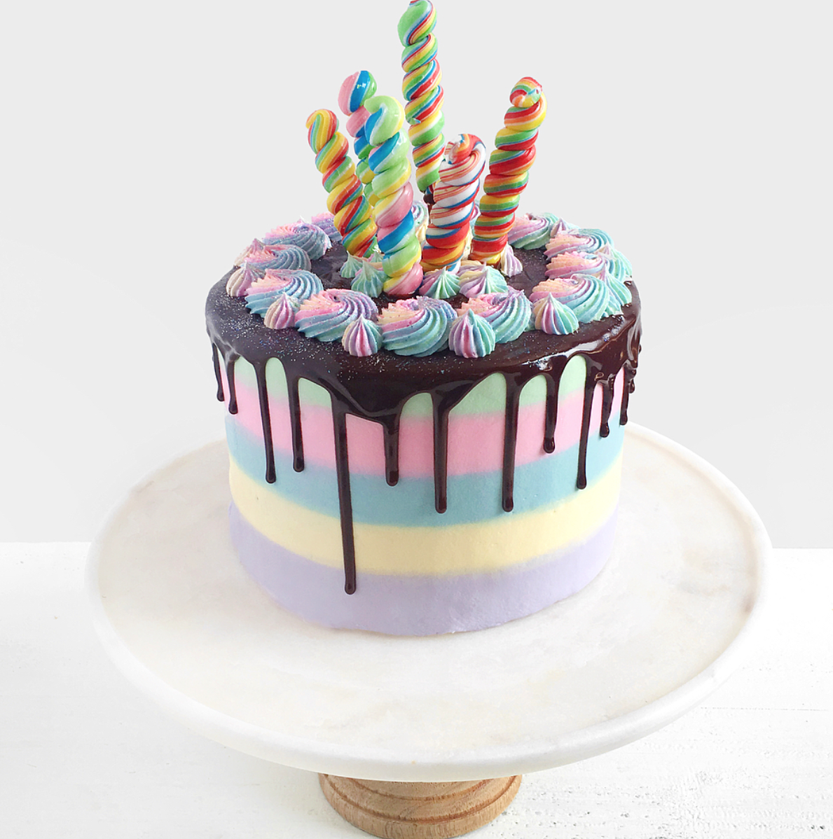 Whipping Cream Cake - My Baking Addiction