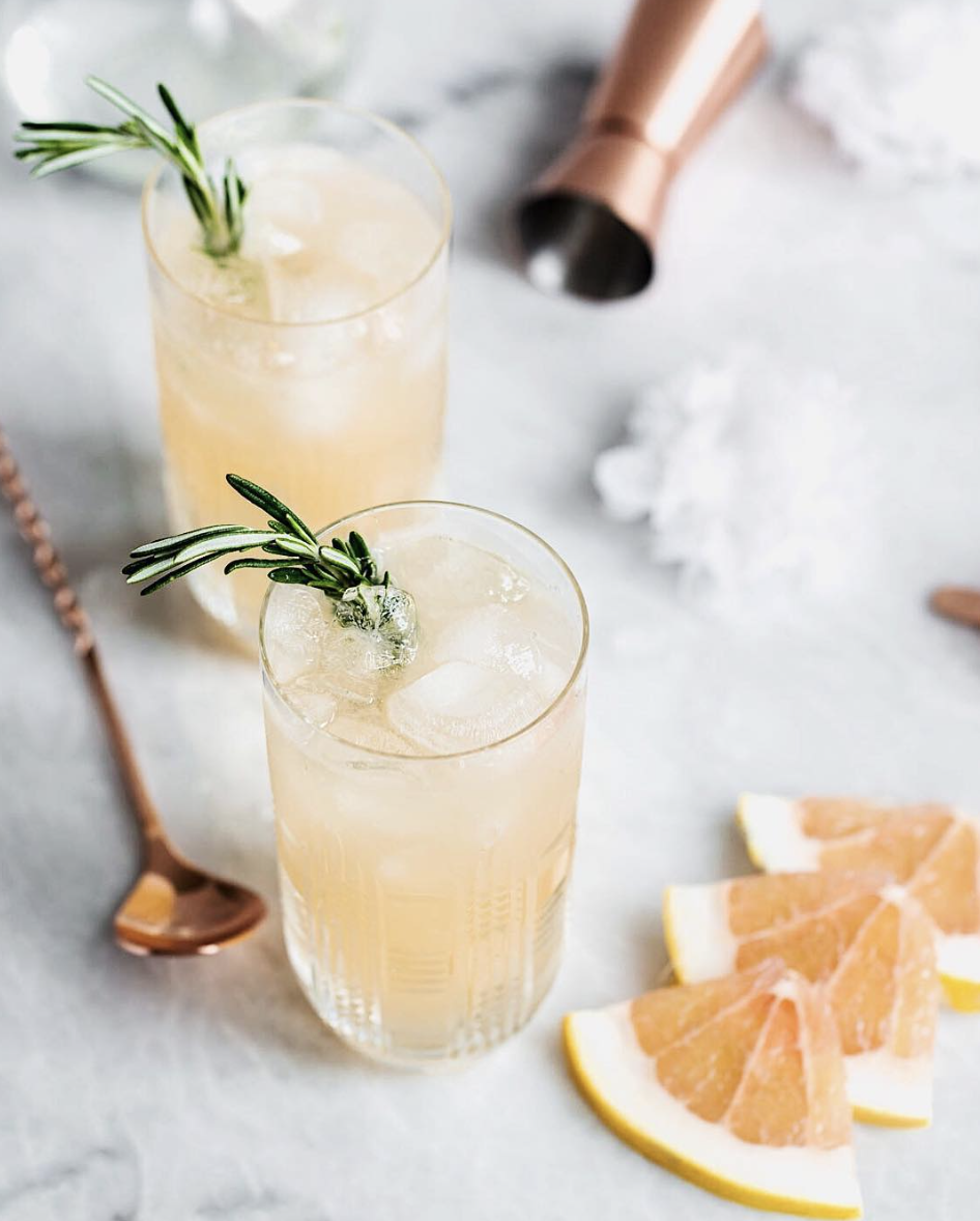 Gin Cocktail with Ginger and Grapefruit Recipe The Feedfeed