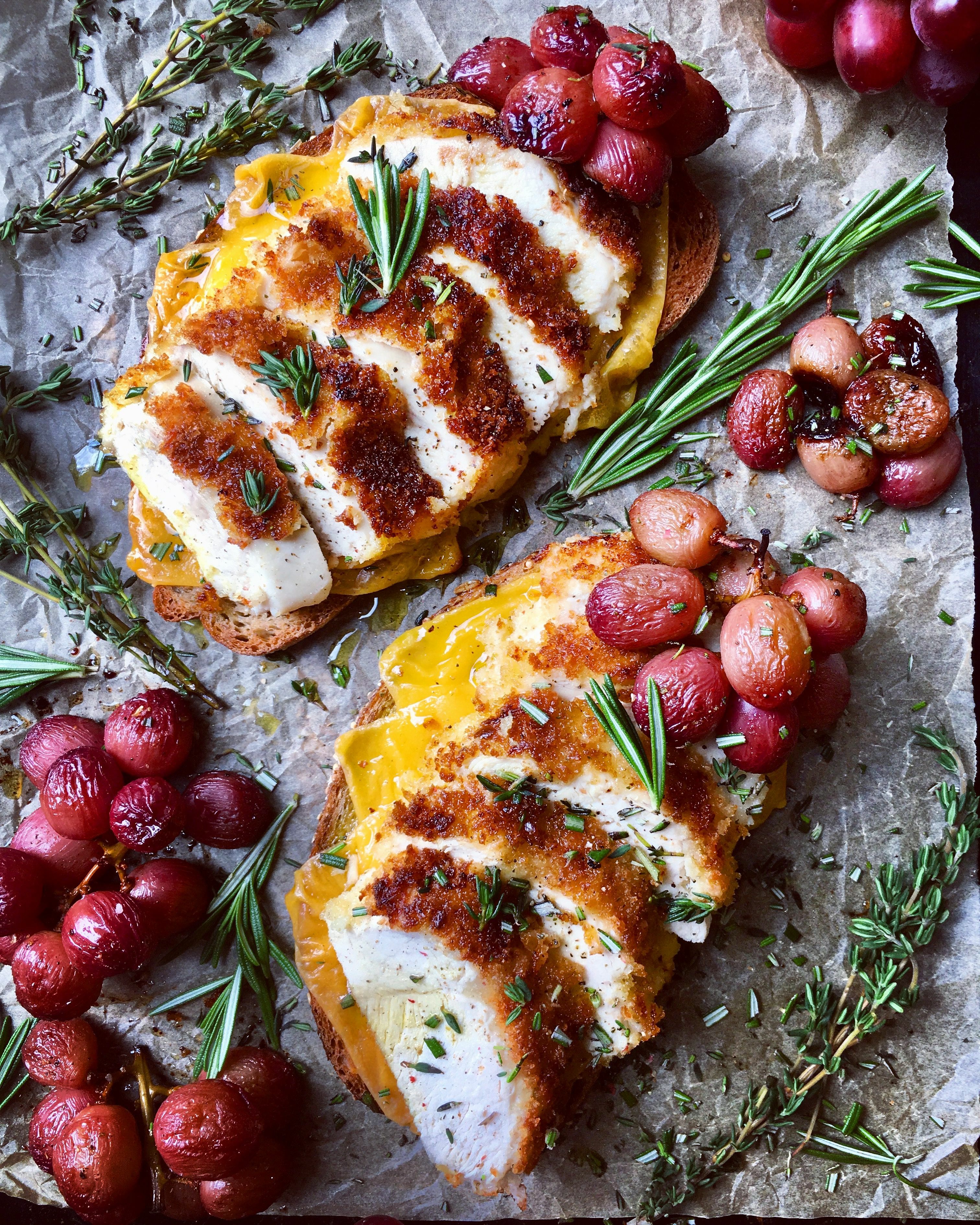 Fried Chicken Open Faced Sandwich By Thefeedfeed Quick Easy Recipe The Feedfeed