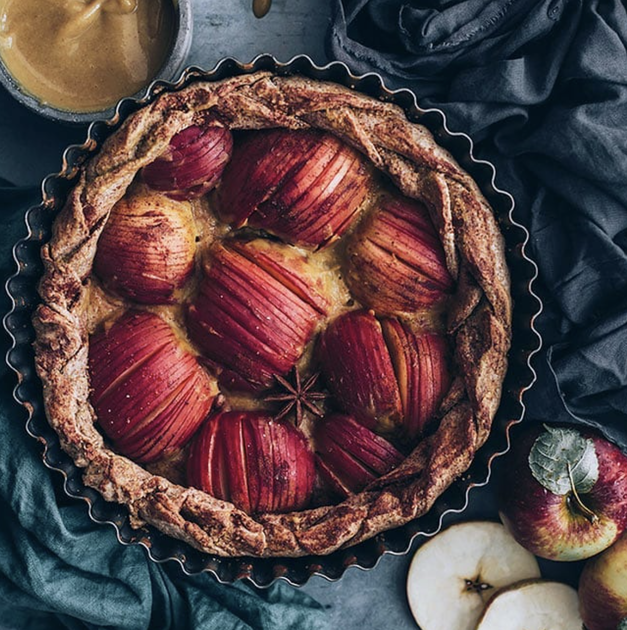 Tarte Crua de Dióspiro  Raw Persimmon Pie – Arquetípico Cozinha Inusitada